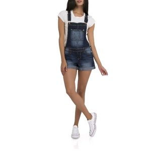 Stretch denim overall